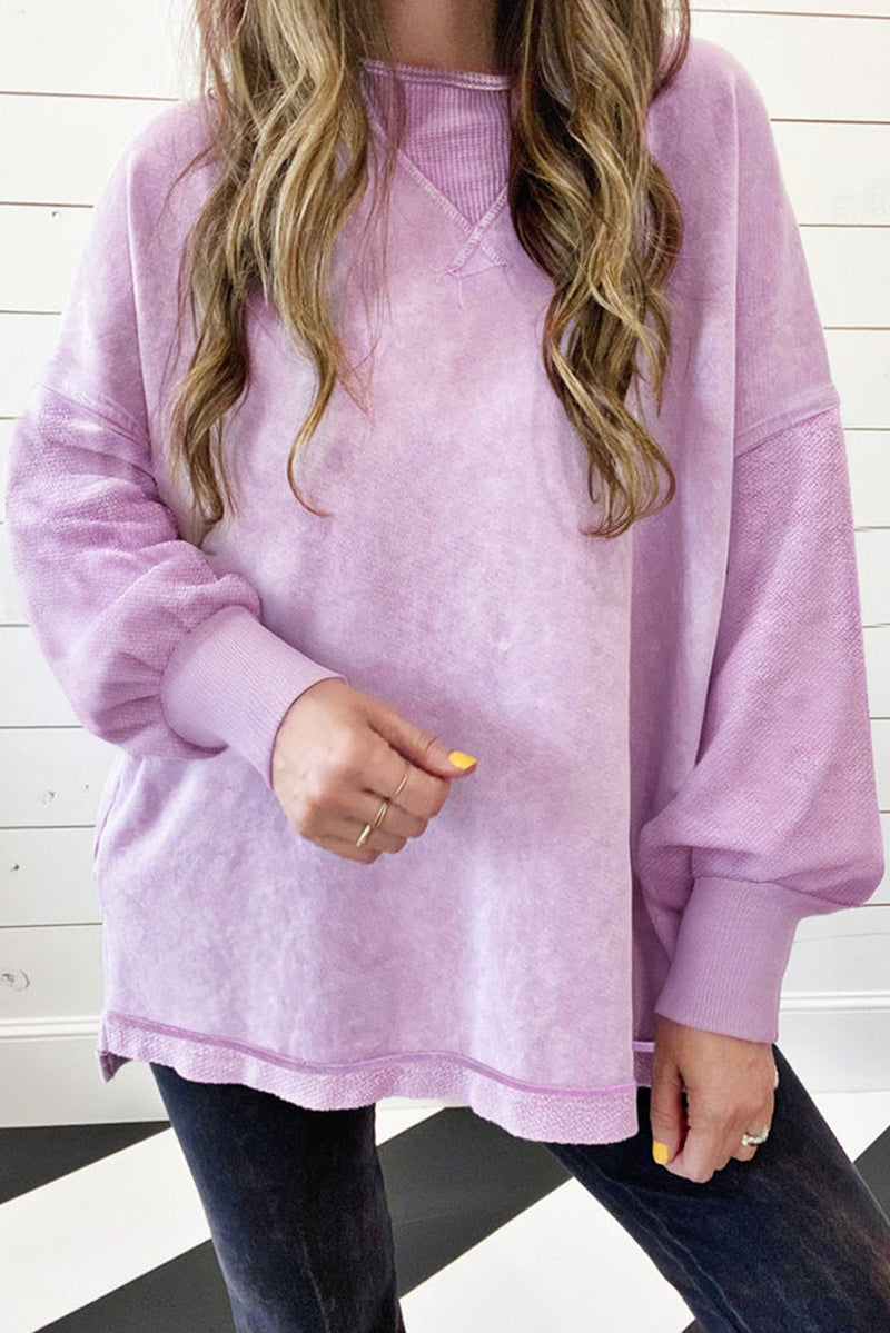 【新品】HLT Cherish Oversized Sweatshirt ローズ 新品】HLT Cherish Oversized Sweatshirt ローズ - メルカリ