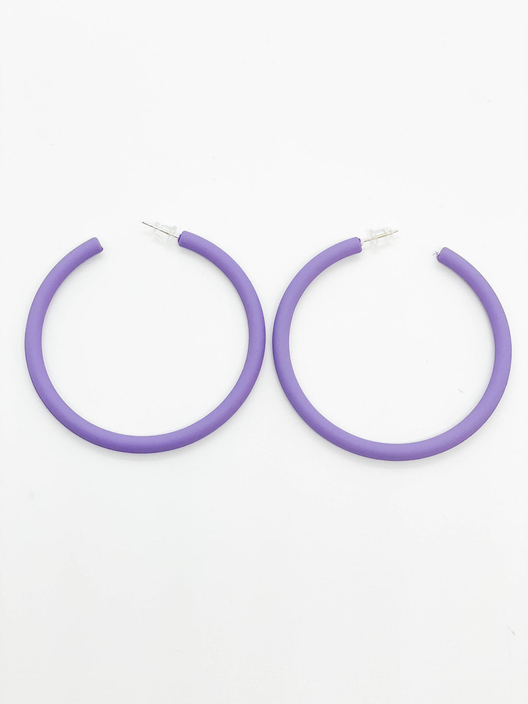 Studio S Designs - Large Hoops-Purple