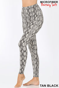 Snakeskin Buttery Soft Leggings