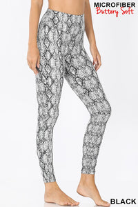 Snakeskin Buttery Soft Leggings