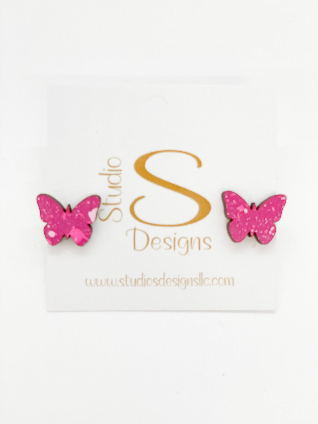 Studio S Designs - Butterflies Kid's Earrings